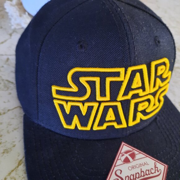 Vintage 1997 Star Wars Original SnapBack Hat Adjustable NWT!! - Black, OS - Picture 6 of 15